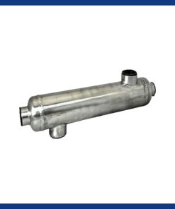 سوپر مبدل حرارتی پوسته و لوله استیل304 جوشی90فوت