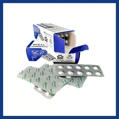 قرص سنجش کلر- لوتوس تجهیز کاسپین - لوتوس پول - lotus pool