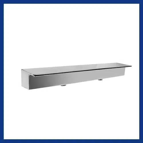 نازل پرده آب (آبشار) استیل- لوتوس تجهیز کاسپین - لوتوس پول - lotus pool