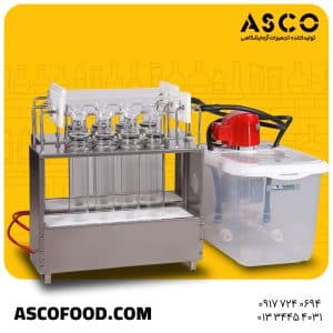 کجلدال هضم 8 خانه آسکو ASCO- لوتوس تجهیز کاسپین - لوتوس پول - lotus pool