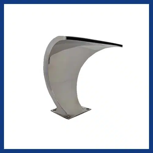 کرتین قوسی70cm- لوتوس تجهیز کاسپین - لوتوس پول - lotus pool