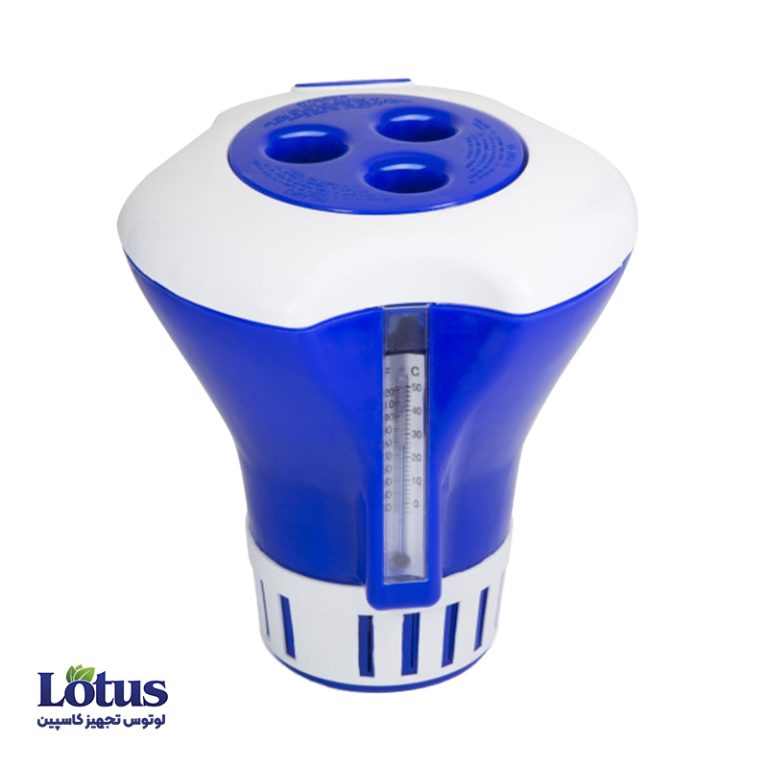 شناور قرص کلر استخر دماسنج دار