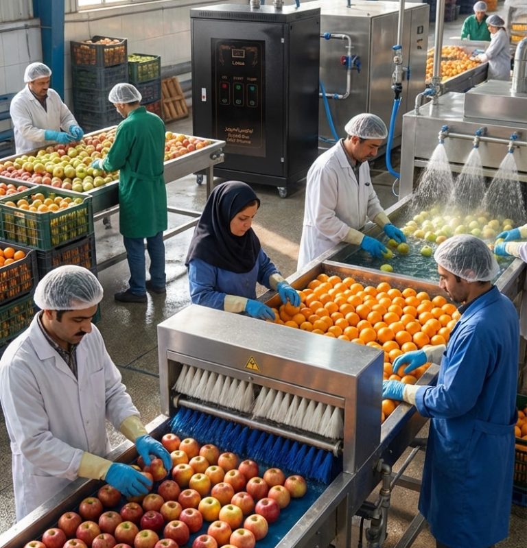 ازن ژنراتور در صنایع غذایی؛ ضدعفونی میوه، گوشت و بسته‌بندی ۱۴۰۴